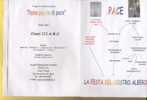 CONCORSO PASSAPAROLE DI PACE EDIZIONE 2004  2005 (2365)