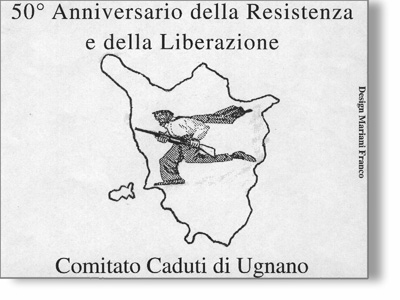 logo 50 liberazione Comitato Caduti Ugnano