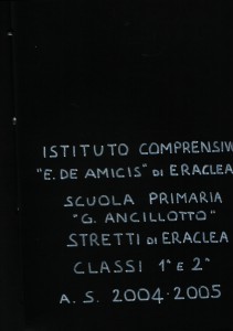 CONCORSO PASSAPAROLE DI PACE EDIZIONE 2004  2005 (2108)